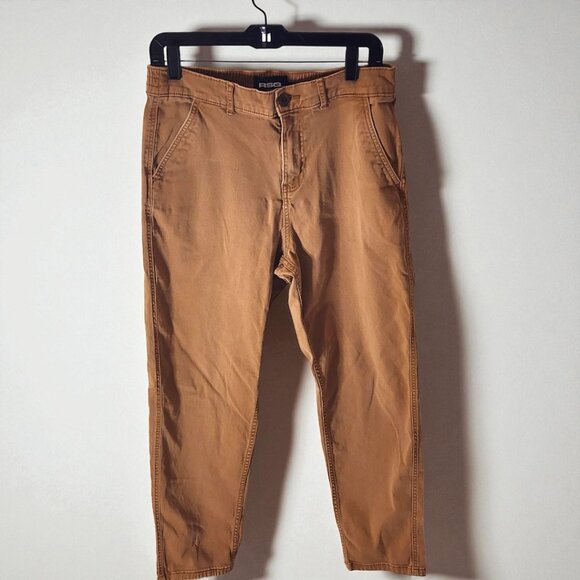 RSQ Women’s Khaki Beach Pants – Size Small Stretch Chinos w/ Back Pockets - Picture 2 of 11